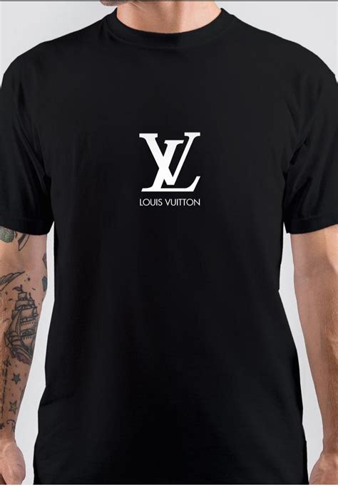 lv black tshirt|Lv men's t shirts.